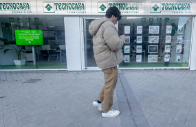ep una oficina de una empresa inmobiliaria