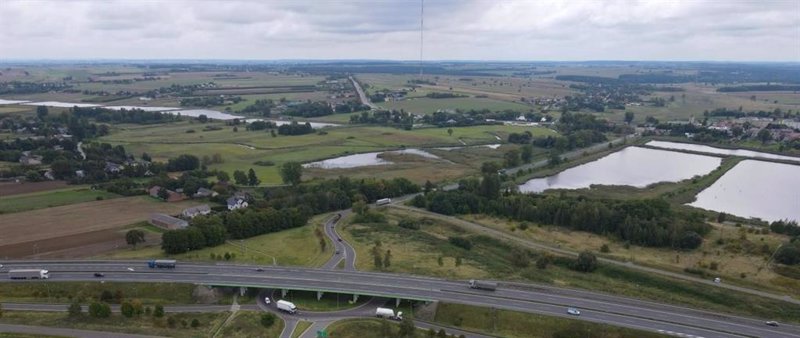 ep vista aerea de la zona por la que discurrira el nuevo trazado de la s17