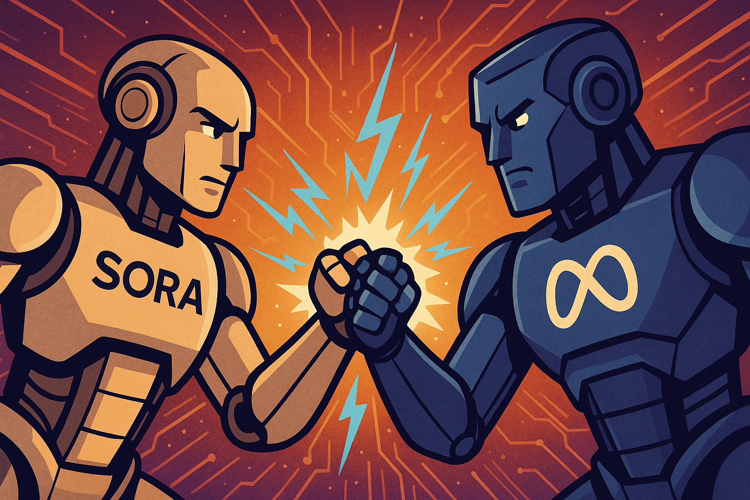 El pulso tecnológico del año: Sora desafía la hegemonía de Meta