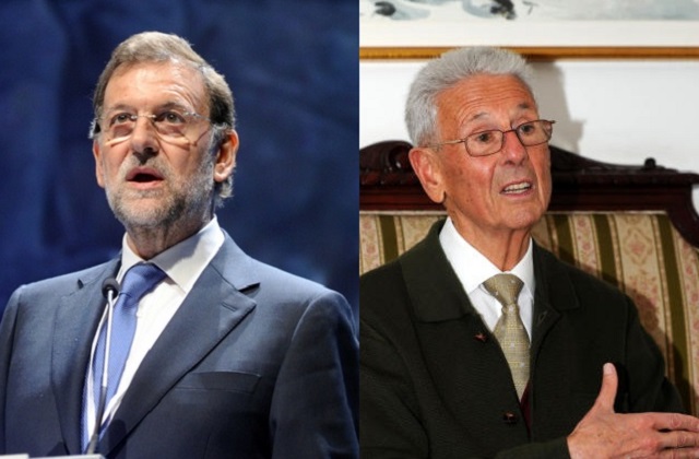 Mariano Rajoy padre hijo