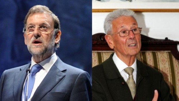 Mariano Rajoy padre hijo