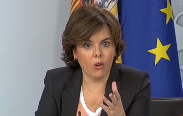 Soraya Sáenz de Santamaría, ex- vicepresidenta del Gobierno. soraya saenz de santamaria cmin