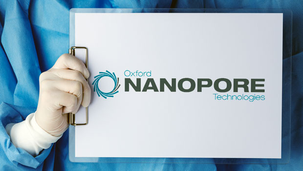 dl oxford nanopore 기술 분자 진단 의료 서비스 로고