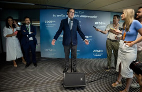 ep archivo   el presidente de ceoe antonio garamendi ofrece declaraciones tras la asamblea general
