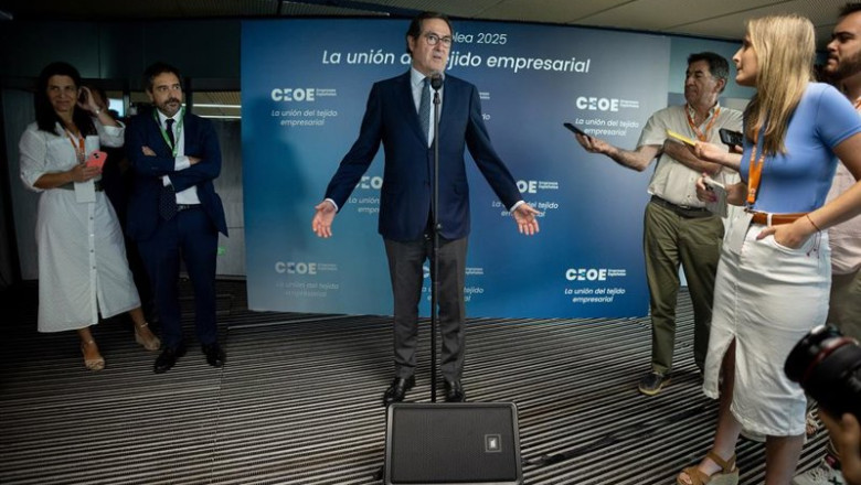 ep archivo el presidente de ceoe antonio garamendi ofrece declaraciones tras la asamblea general ep archivo el presidente de ceoe antonio garamendi ofrece declaraciones tras la asamblea general