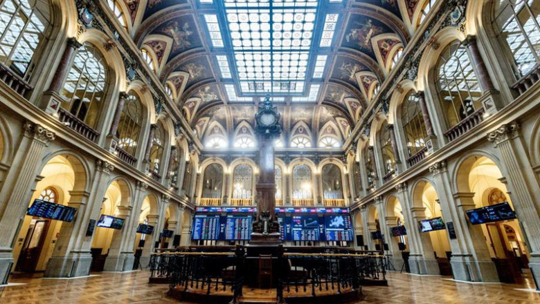 ep archivo   interior del palacio de la bolsa de madrid a 20 de marzo de 2026 en madrid espana