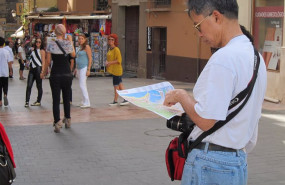 ep archivo   turismo turista chinos asiaticos mapa chino asiatico