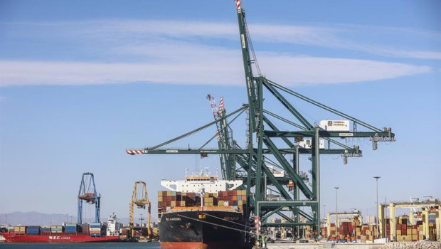 ep archivo   vista del puerto de valencia