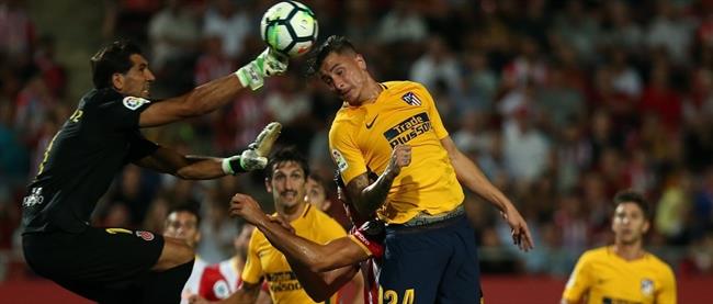 El Atlético salva un empate con 10 en el estreno de Montilivi | WWW.ATLETICODEMADRID.COM ep atletico salvaempate10estrenomontilivi