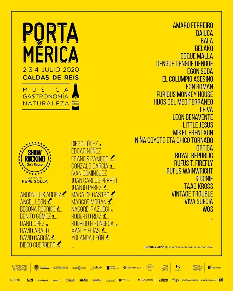 ep avance del cartel del festival portamerica