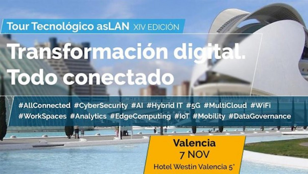 ep cartel del tour tecnologico aslan 2019 transformacion digital todo conectado a su paso por