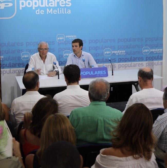 Casado, en Melilla | PP ep casado en melilla