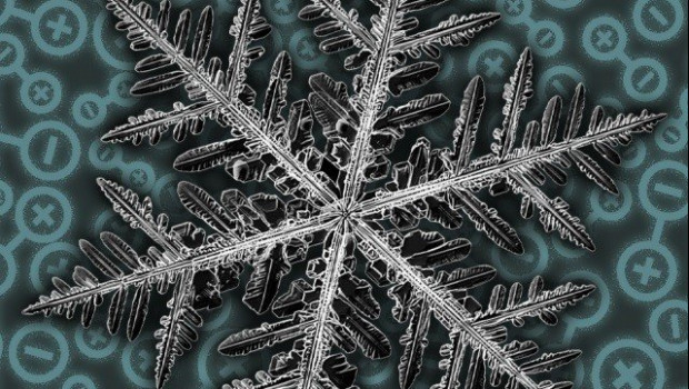 ep copo de nieve tipico ejemplo de patron fractal