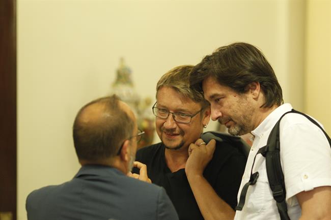 Domenech y Mayoral tras la reunión del pacto antiyihadista | EUROPA PRESS ep domenechmayoralla reunionpacto antiyihadista