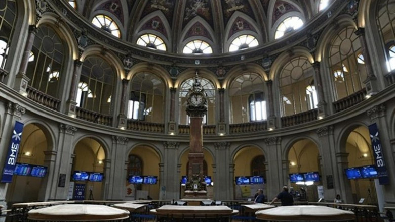 Economía/Bolsa.- El Ibex 35 se deja un 1,21% en la sesión y cierra por debajo de los 9.100 puntos | EUROPA PRESS - Archivo ep economiabolsa- ibex 35deja121 ensesioncierradebajolos 9100 puntos