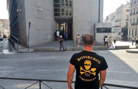 ep el bombero forestal pablo gonzalez sancionado a dos meses de empleo y sueldo delante del congreso