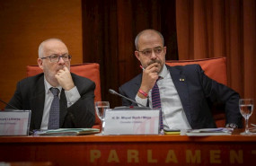 ep el conseller de interior miquel buch d en la comision de interior para dar una comparecencia por