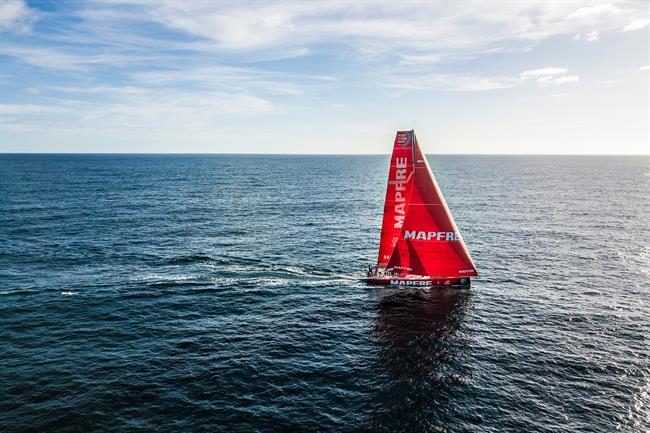 El 'MAPFRE' navegando | UGO FONOLLA/VOLVO OCEAN RACE ep el mapfre navegando