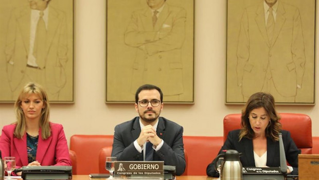 ep el ministro de consumo alberto garzon en el congreso