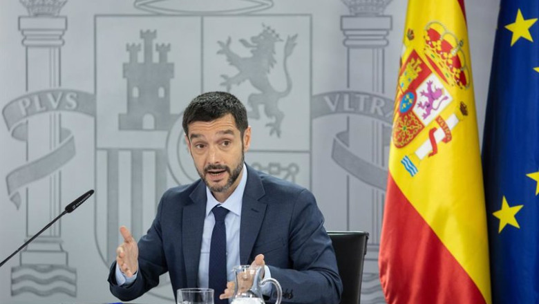 ep el ministro de derechos sociales consumo y agenda 2030 pablo bustinduy ofrece declaraciones a la
