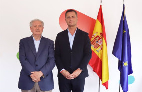 ep el presidente de apte felipe romera y el consejero delegado de enisa borja cabezon