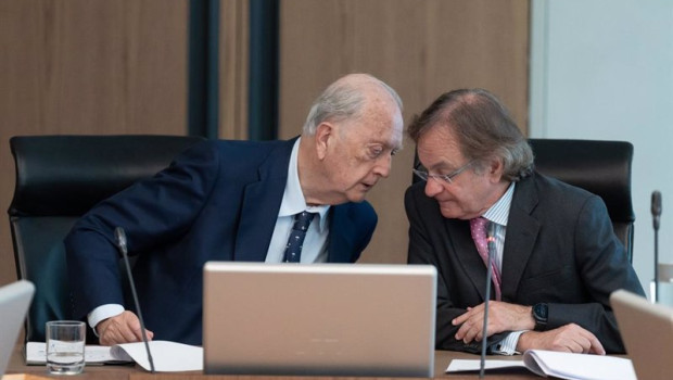 ep el presidente de colonial juan jose brugera i y el consejero delegado de colonial pere vinolas d