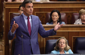ep el presidente del gobierno pedro sanchez durante la sesion de control en el congreso