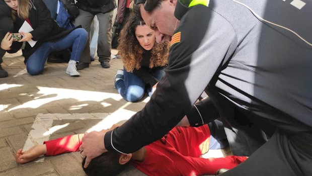 ep el simulacro de atencion al menor en sabadell