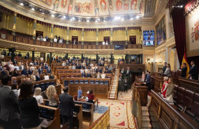ep hemiciclo durante una sesion plenaria en el congreso de los diputados