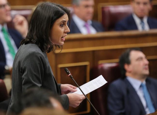Irene Montero en la sesión de control al Gobierno en el Congreso | EUROPA PRESS ep irene monterola sesioncontrolgobiernocongreso