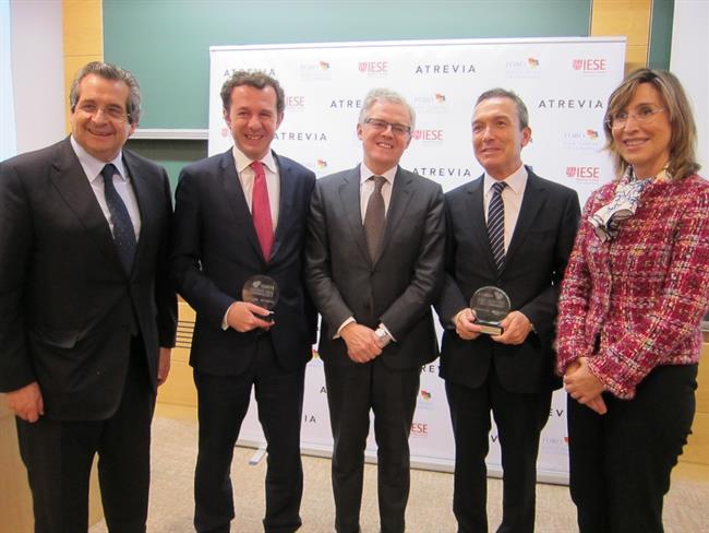 J.C.Gallego (CaixaBank) S.Albella (CNMV) J.Velayos (Neinor Homes) | EUROPA PRESS ep jcgallego caixabank salbella cnmv jvelayos neinor homes