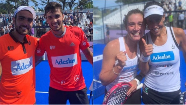 ep la pareja formada por el espanol alejandro galan y el brasileno pablo lima en el cuadro masculino