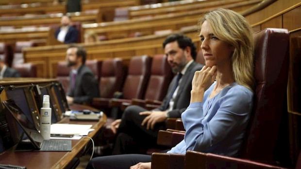 ep la portavoz del pp en el congreso cayetana alvarez de toledo durante el debate en el congreso que