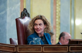 ep la presidenta del congreso de los diputados meritxell batet en su escano