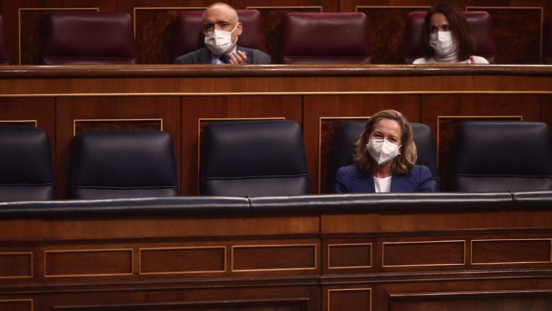 ep la vicepresidenta de asuntos economicos nadia calvino abajo ep la vicepresidenta de asuntos economicos nadia calvino abajo