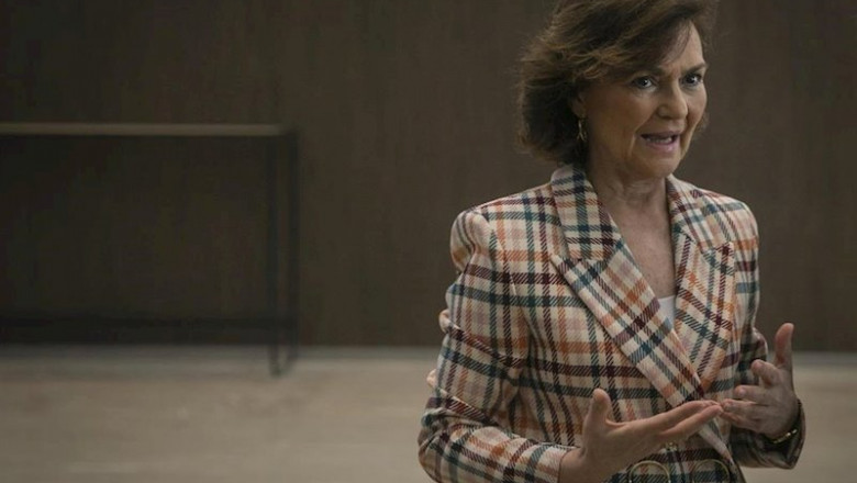 La vicepresidenta primera del Gobierno y ministra de la Presidencia, Carmen Calvo | María José López - Europa Press ep la vicepresidenta primera del gobierno ministra de la presidencia relaciones con las cortes y 20200306122005