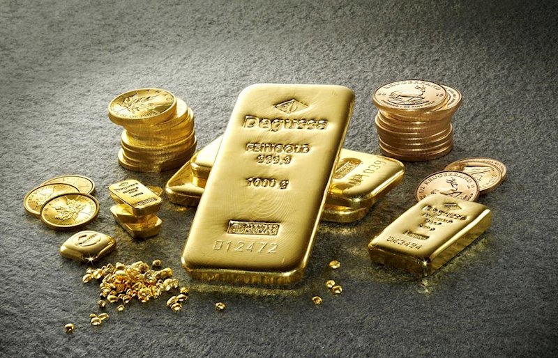 El oro, en máximos de nueve años y con los 1.900 dólares a tiro