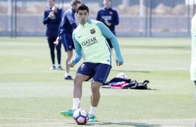 ep luis suarezun entrenamientofc barcelona