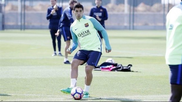 ep luis suarezun entrenamientofc barcelona