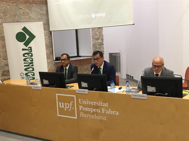 Paolo Boarini, Lázaro Cubero (Tecnocasa) catedrático José García-Montalvo | EUROPA PRESS ep paolo boarini lazaro cubero tecnocasa catedratico jose garcia-montalvo