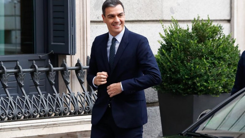 El presidente del Gobierno en funciones, Pedro Sánchez | Óscar J.Barroso - Europa Press ep presidentegobiernofuncionescandidatola reeleccionpsoe pedro sanchez allegadacongresolos diputadosla segunda sesiondebateinvestiduracandidato socialistala presidenciagobierno