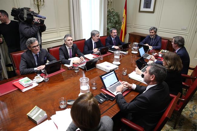 Primera reunión de la Comisión Permanente del CGPJ tras su renovación | EUROPA PRESS - Archivo ep primera reunionla comision permanentecgpjsu renovacion
