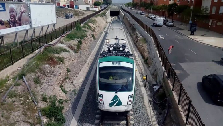 ep pruebas de via en el soterramiento de almeria ep pruebas de via en el soterramiento de almeria