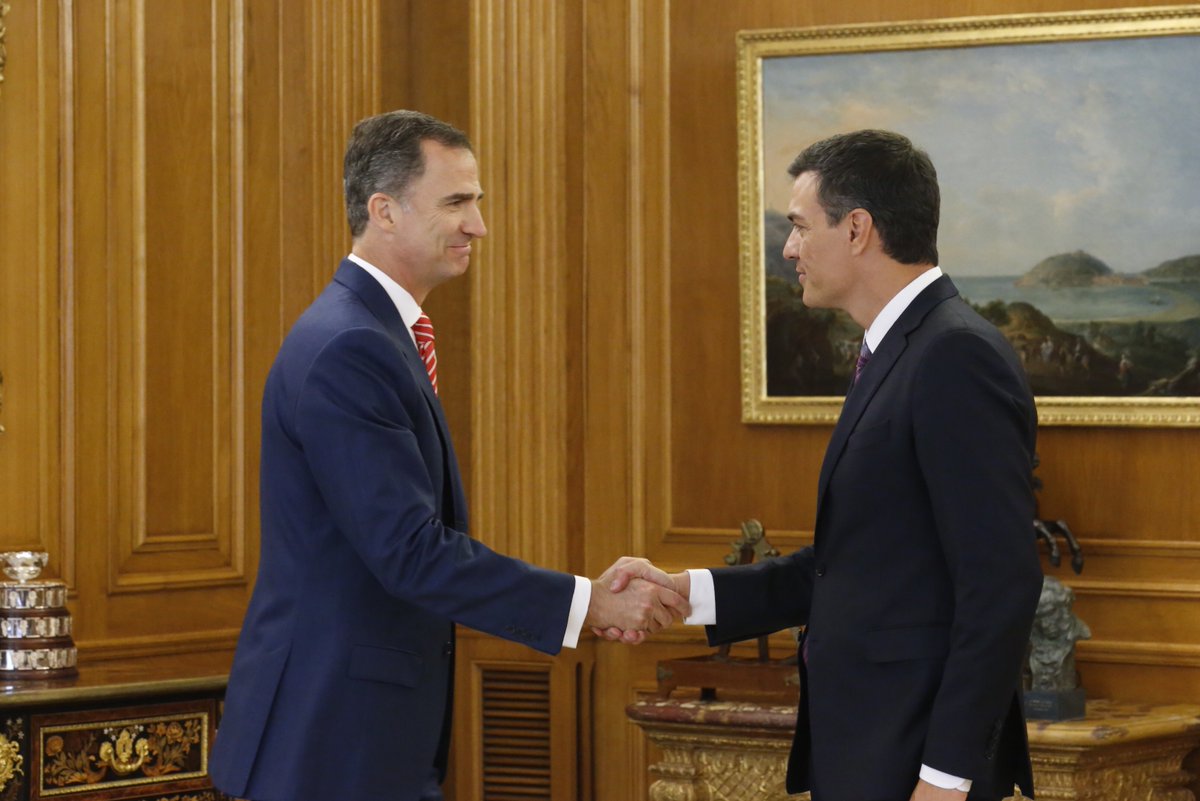 Pedro Sánchez Felipe VI Pedro Sánchez Felipe VI