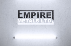 dl empire metals aim mining miner metal logo dl empire metals aim mining miner metal logo