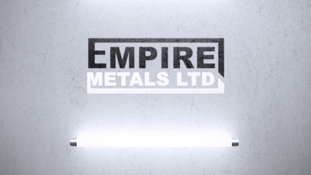 dl empire metals aim mining miner metal logo