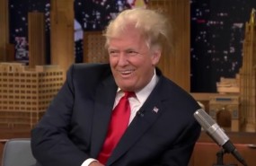 Donald Trump despeinado