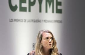 ep archivo   la presidenta de cepyme angela de miguel durante la entrega de los xii premios cepyme