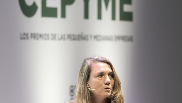 ep archivo   la presidenta de cepyme angela de miguel durante la entrega de los xii premios cepyme