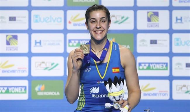 Carolina Marín campeona Europa bádminton | BADMINTON EUROPE ep carolina marin campeona europa badminton 20180429152402